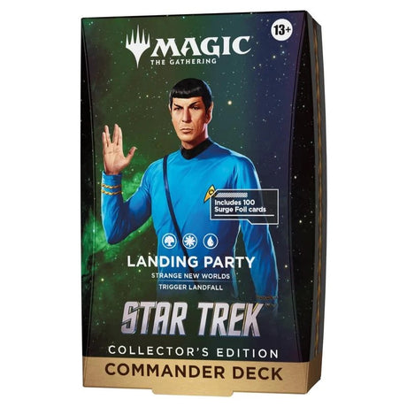 Magic The Gathering - Star Trek - Collector's Edition Commander Deck - Landing Party - JET Cards