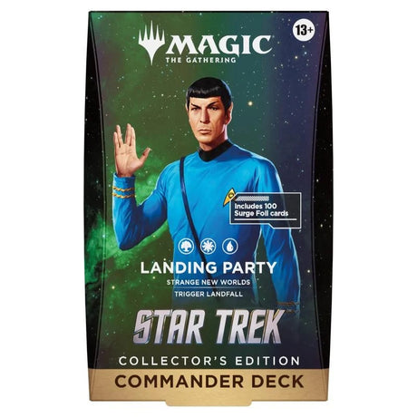 Magic The Gathering - Star Trek - Collector's Edition Commander Deck - Landing Party - JET Cards