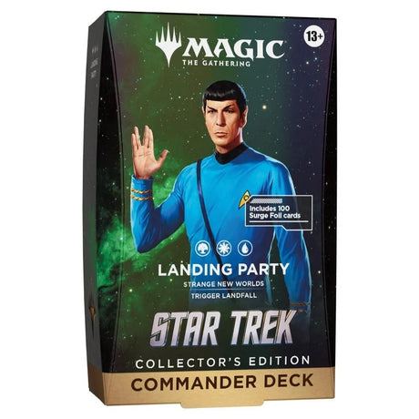 Magic The Gathering - Star Trek - Collector's Edition Commander Deck - Landing Party - JET Cards