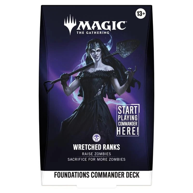 Magic The Gathering - Foundations - Commander Deck - Wretched Ranks