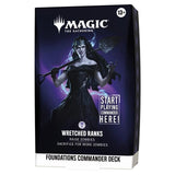 Magic The Gathering - Foundations - Commander Deck - Wretched Ranks