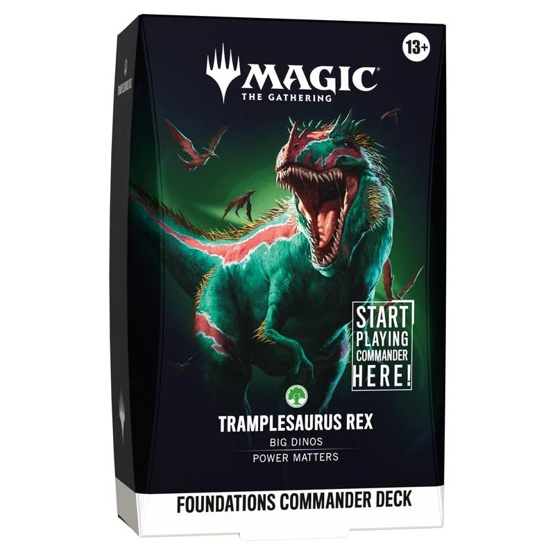 Magic The Gathering - Foundations - Commander Deck - Tramplesaurus Rex