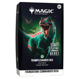 Magic The Gathering - Foundations - Commander Deck - Tramplesaurus Rex