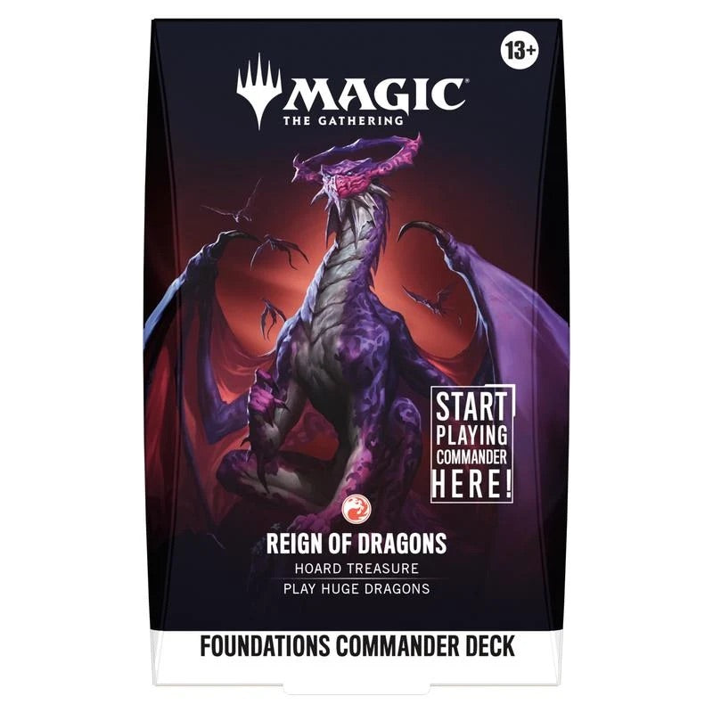 Magic The Gathering - Foundations - Commander Deck - Reign of Dragons