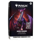 Magic The Gathering - Foundations - Commander Deck - Reign of Dragons