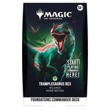 Magic The Gathering - Foundations - Commander Deck - Tramplesaurus Rex