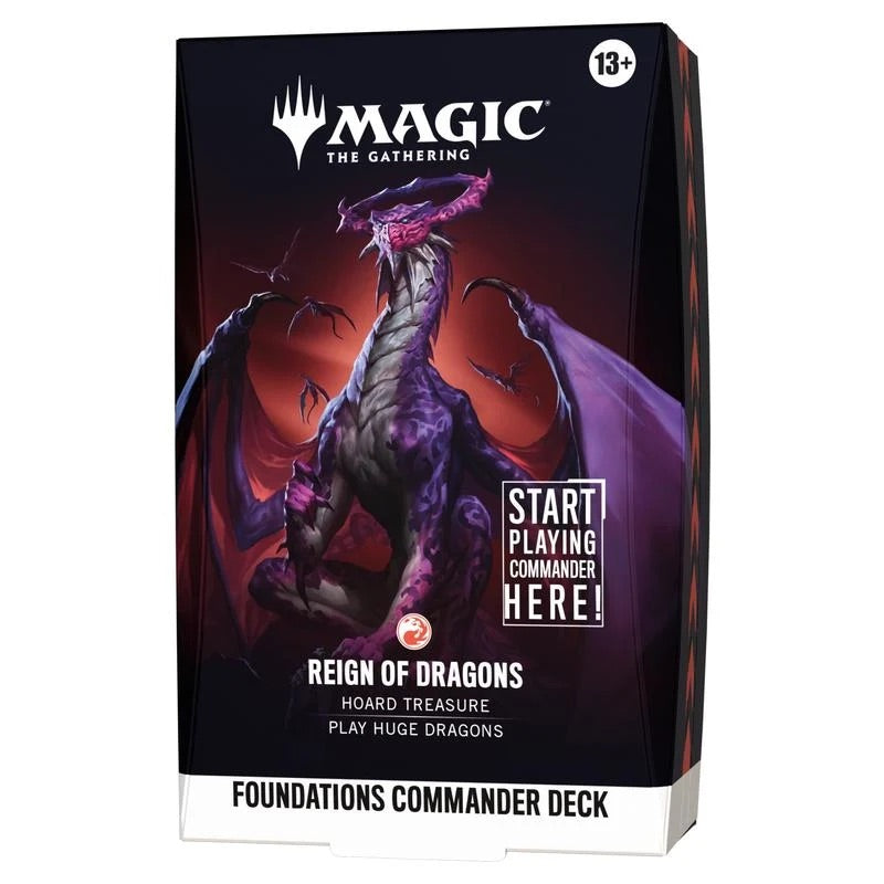 Magic The Gathering - Foundations - Commander Deck - Reign of Dragons