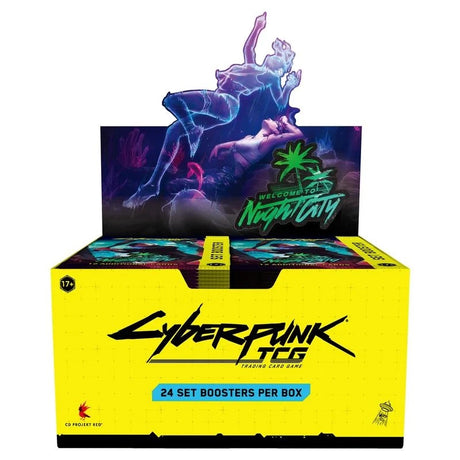 Cyberpunk TCG - Welcome to Night City - Booster Box (24 Packs) - JET Cards