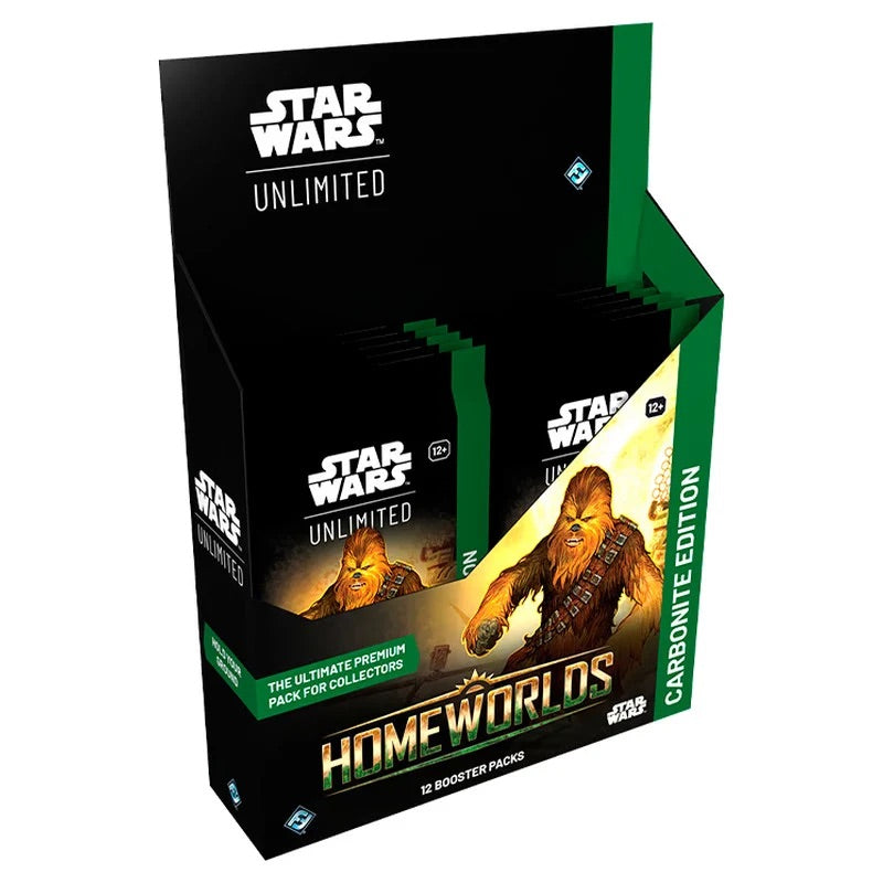 Star Wars Unlimited - Homeworlds - Carbonite Booster Box (12 Packs)