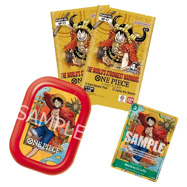 One Piece Card Game - Tin Pack Set (TS-03) - Monkey.D.Luffy V.1 - JET Cards