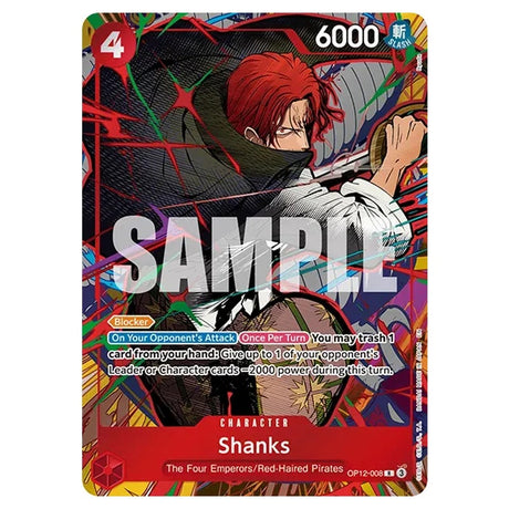 One Piece Card Game - Tin Pack Set (TS-03) - Shanks V.2 - JET Cards