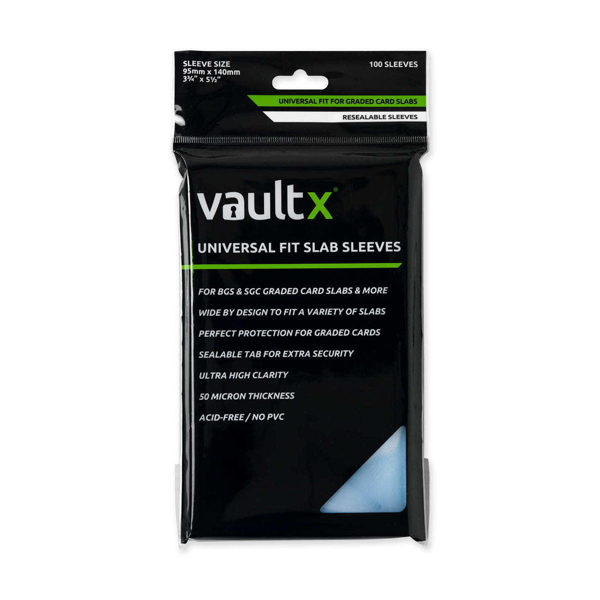 Vault X - Universal Fit Slab Sleeves (100)