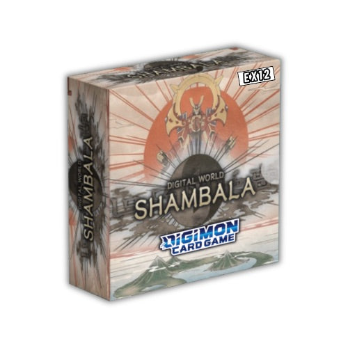 Digimon Card Game - EX12 - Digital World Shambala - Booster Box (24 Packs) - JET Cards