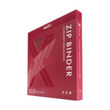 Vault X - 12-Pocket Exo-Tec® - Zip Binder - Metallic Red