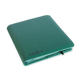 Vault X - 12-Pocket Exo-Tec® - Zip Binder - Metallic Green