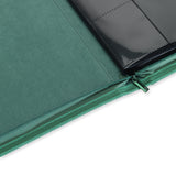 Vault X - 12-Pocket Exo-Tec® - Zip Binder - Metallic Green
