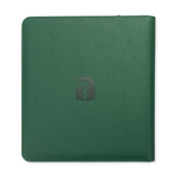 Vault X - 12-Pocket Exo-Tec® - Zip Binder - Metallic Green