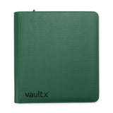 Vault X - 12-Pocket Exo-Tec® - Zip Binder - Metallic Green