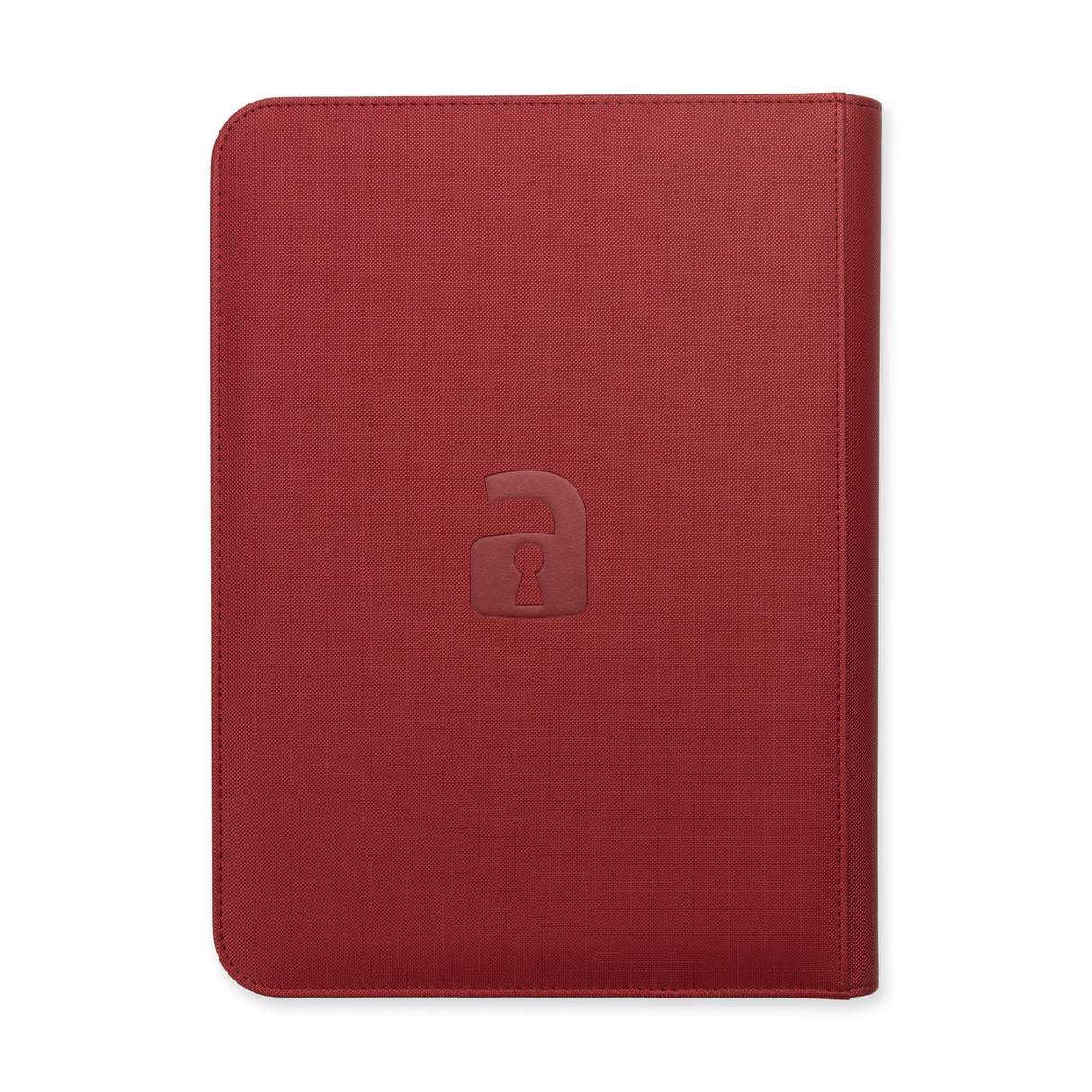 Vault X - 9-Pocket Exo-Tec® - Zip Binder - Metallic Red