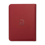 Vault X - 9-Pocket Exo-Tec® - Zip Binder - Metallic Red