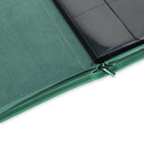 Vault X - 9-Pocket Exo-Tec® - Zip Binder - Metallic Green
