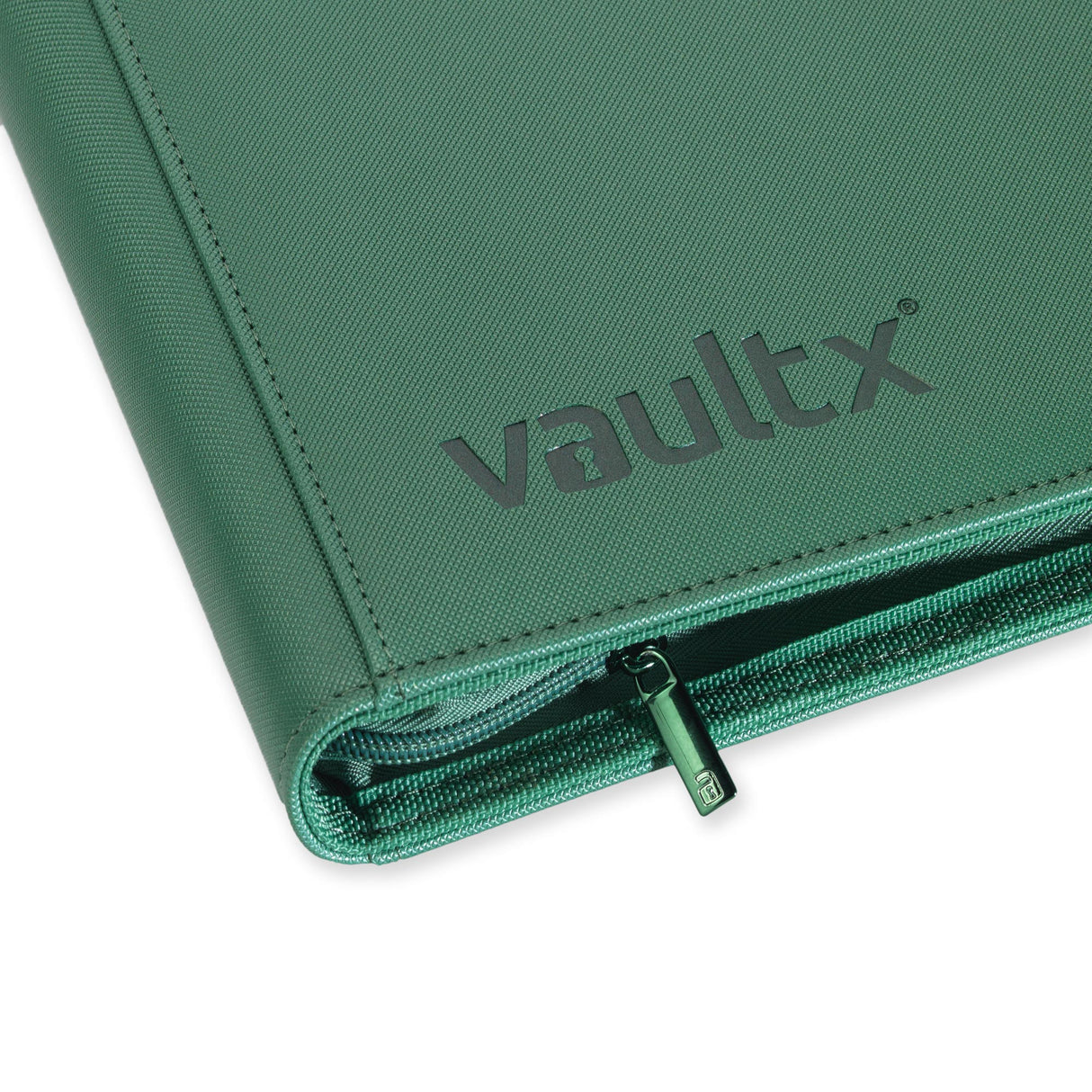 Vault X - 9-Pocket Exo-Tec® - Zip Binder - Metallic Green