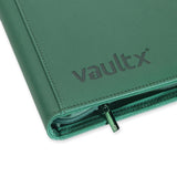 Vault X - 9-Pocket Exo-Tec® - Zip Binder - Metallic Green