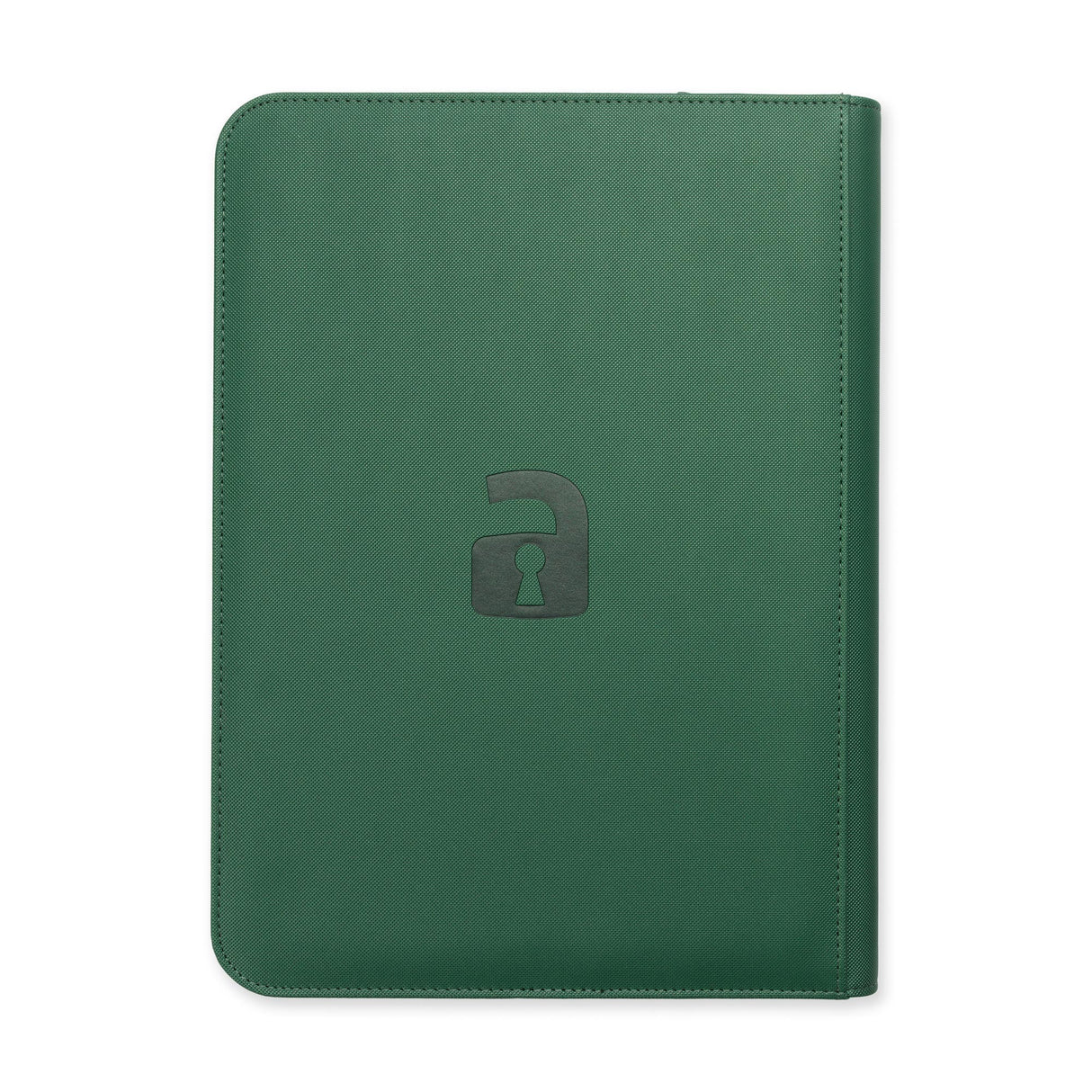 Vault X - 9-Pocket Exo-Tec® - Zip Binder - Metallic Green