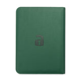 Vault X - 9-Pocket Exo-Tec® - Zip Binder - Metallic Green