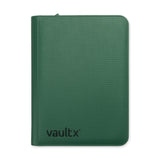 Vault X - 9-Pocket Exo-Tec® - Zip Binder - Metallic Green