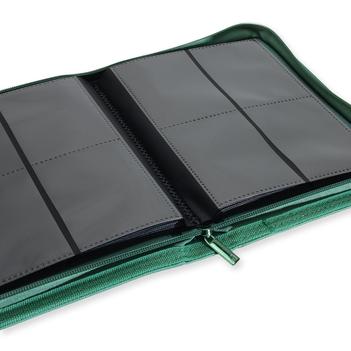Vault X - 4-Pocket Exo-Tec® - Zip Binder - Metallic Green