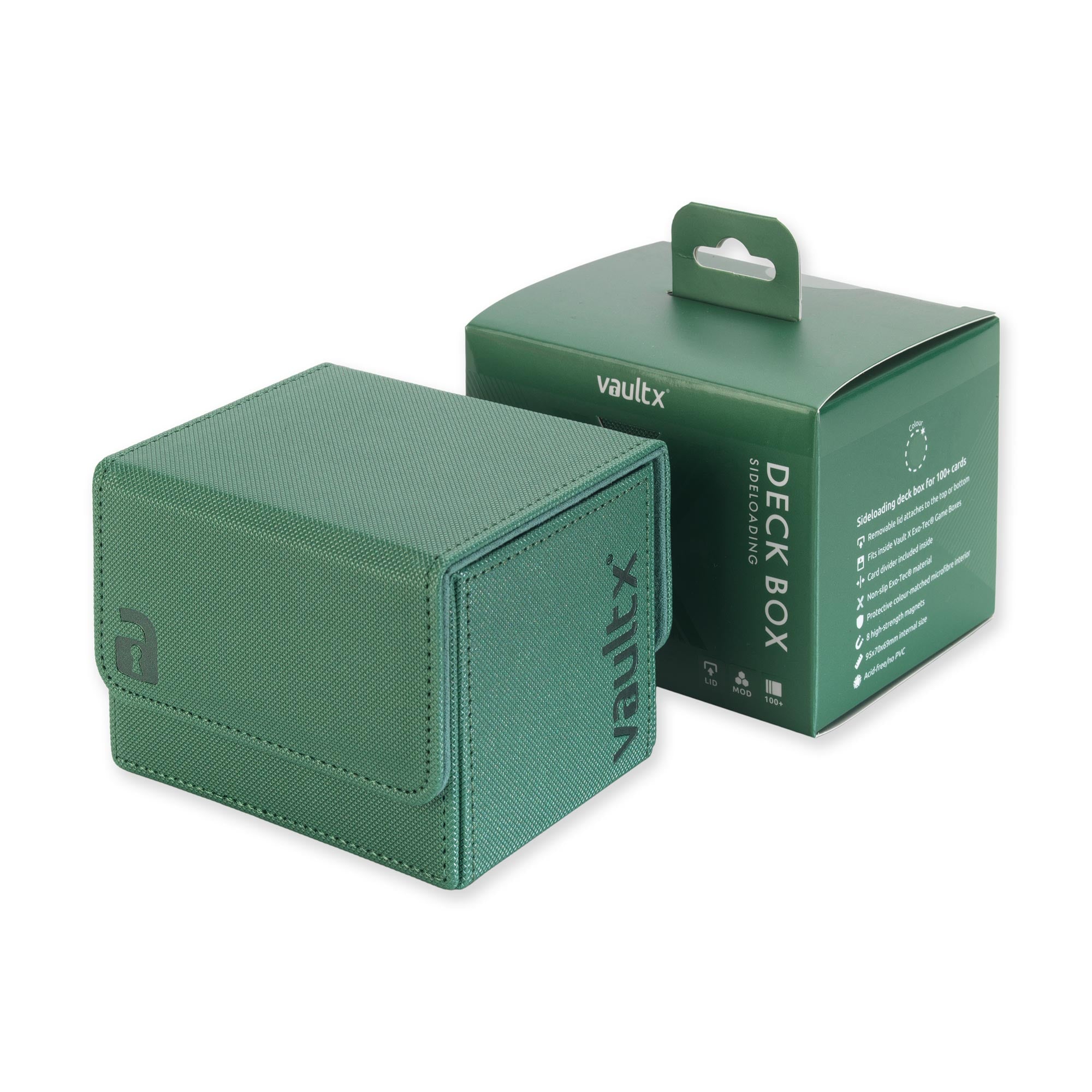 Vault X - Exo-Tec® - Sideloading Deck Box - Metallic Green
