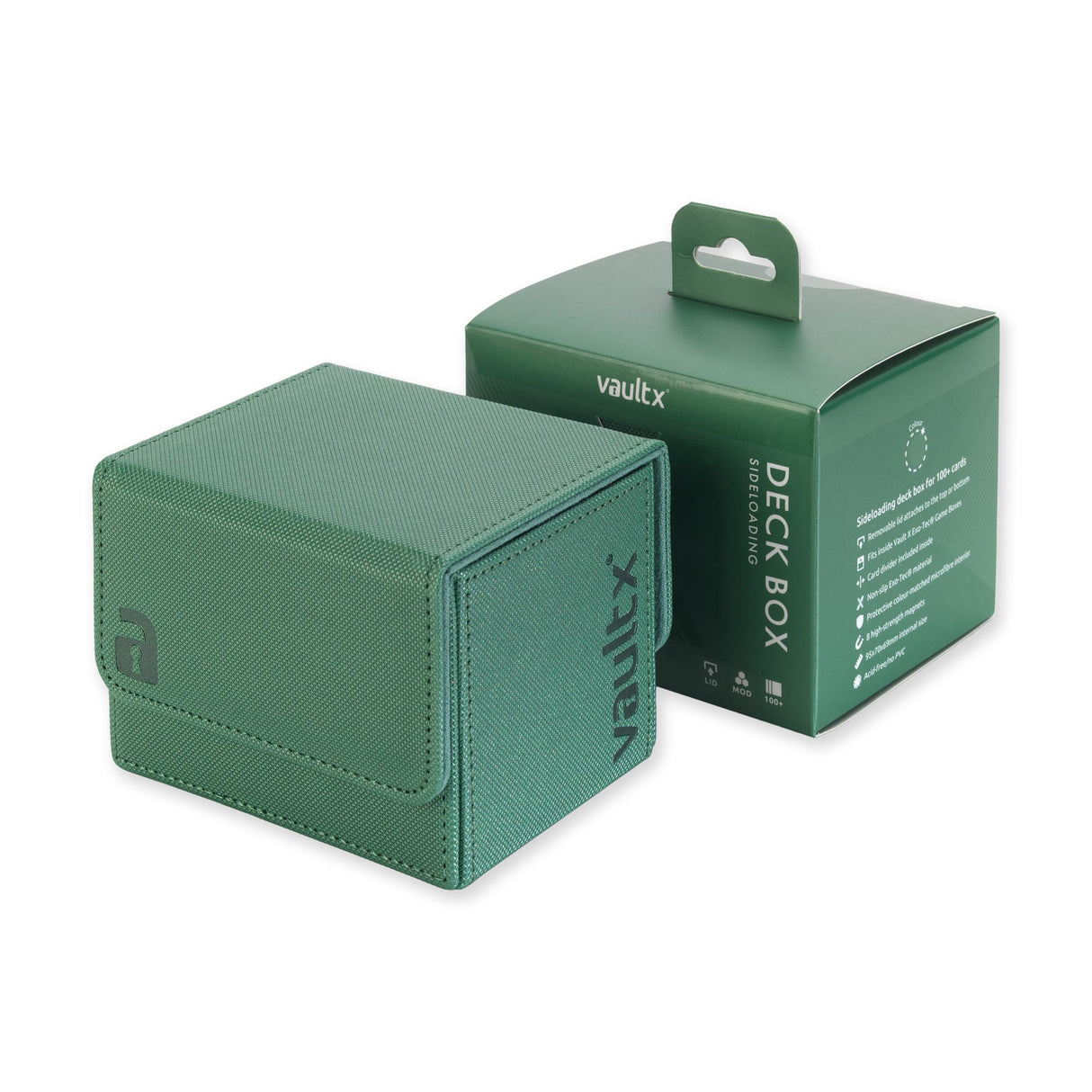 Vault X - Exo-Tec® - Sideloading Deck Box - Metallic Green