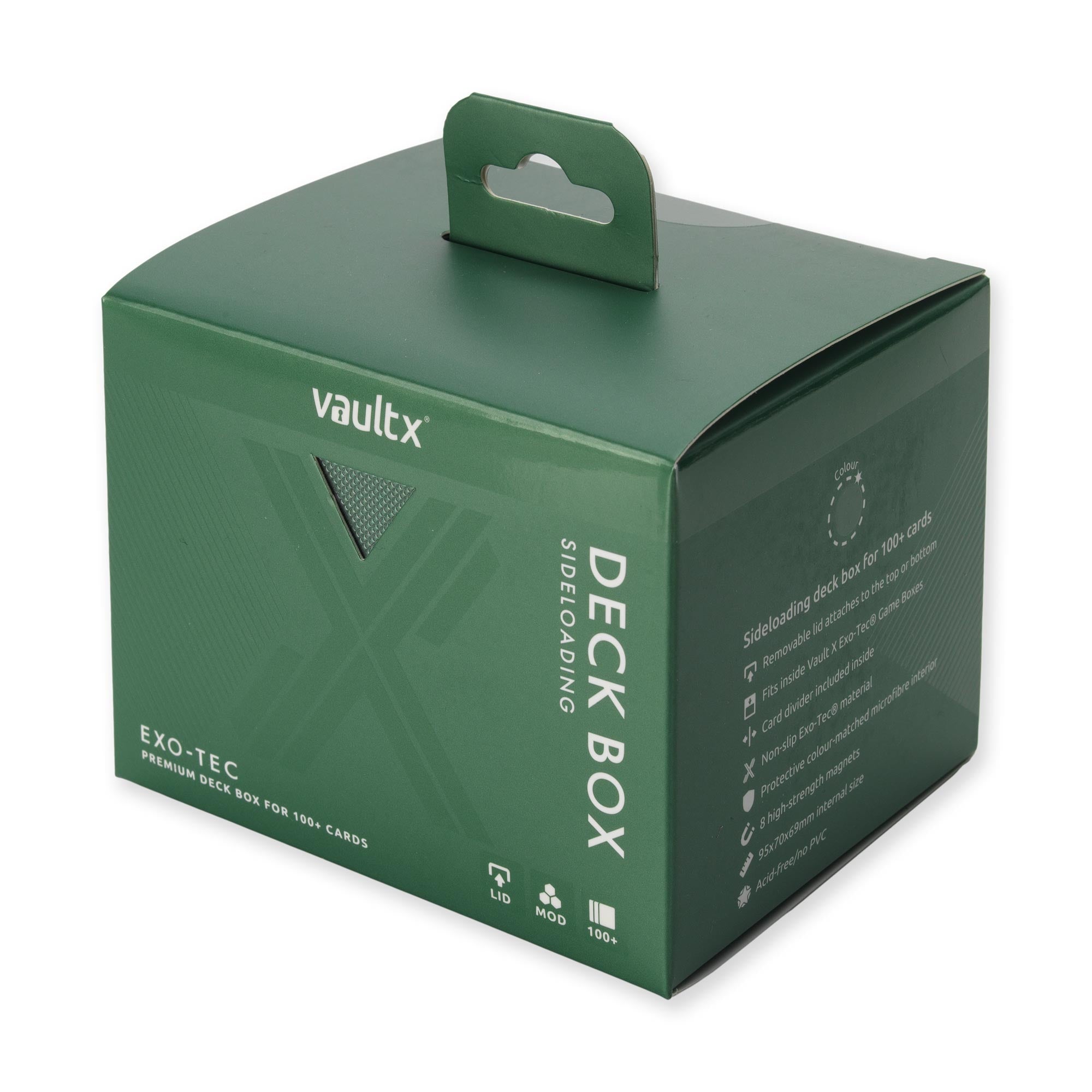 Vault X - Exo-Tec® - Sideloading Deck Box - Metallic Green