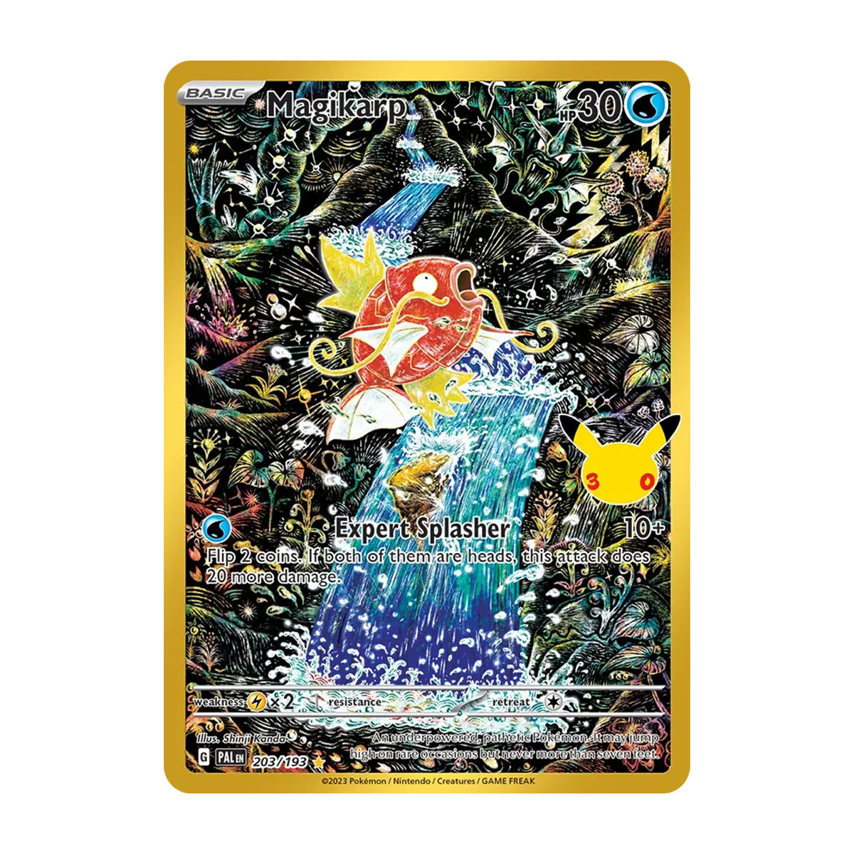Magikarp 203/193 - Mega Evolution - 30th Celebration - Classic Collection