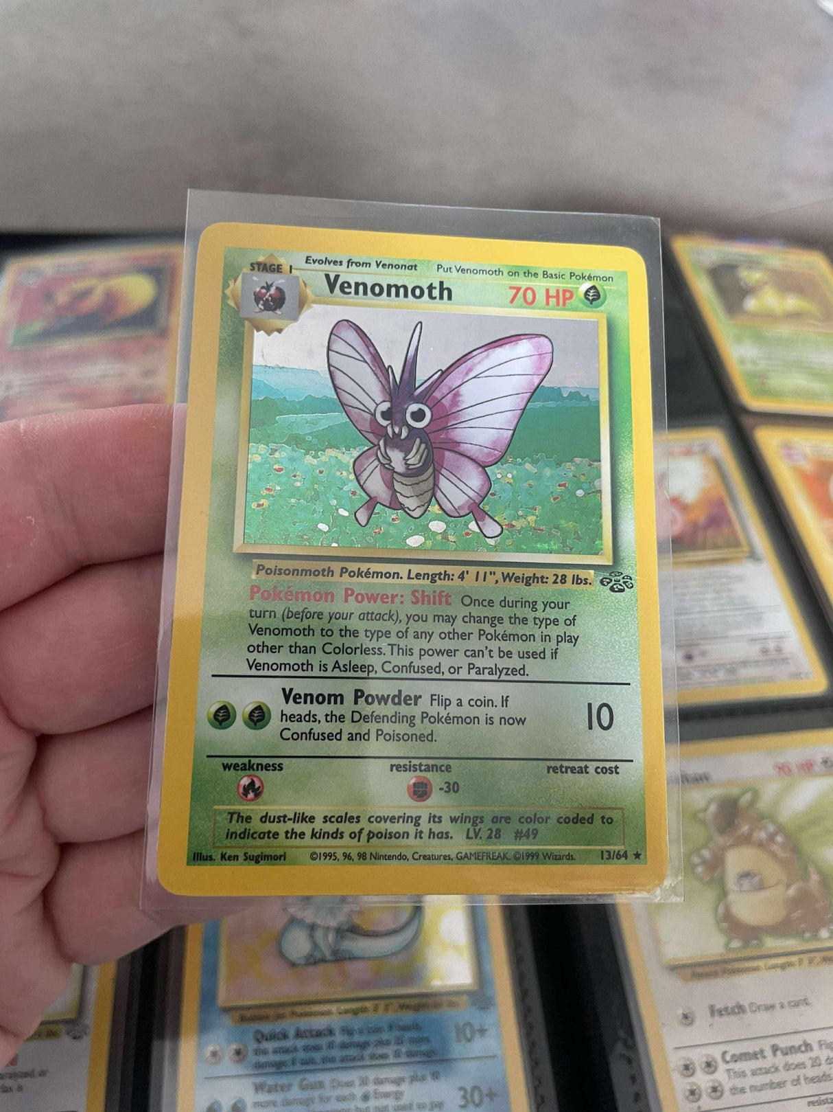 Pokemon - Complete 1999 Jungle Set - Lightly Played to Moderately Played