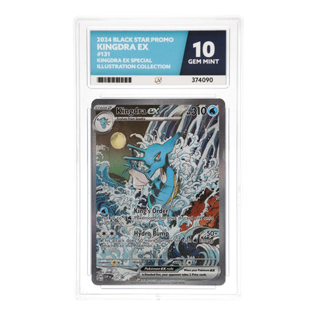 Pokemon - Scarlet & Violet - Black Star Promo - Kingdra ex - 131 (ACE 10 Colour Match Label Graded Slab) - JET Cards