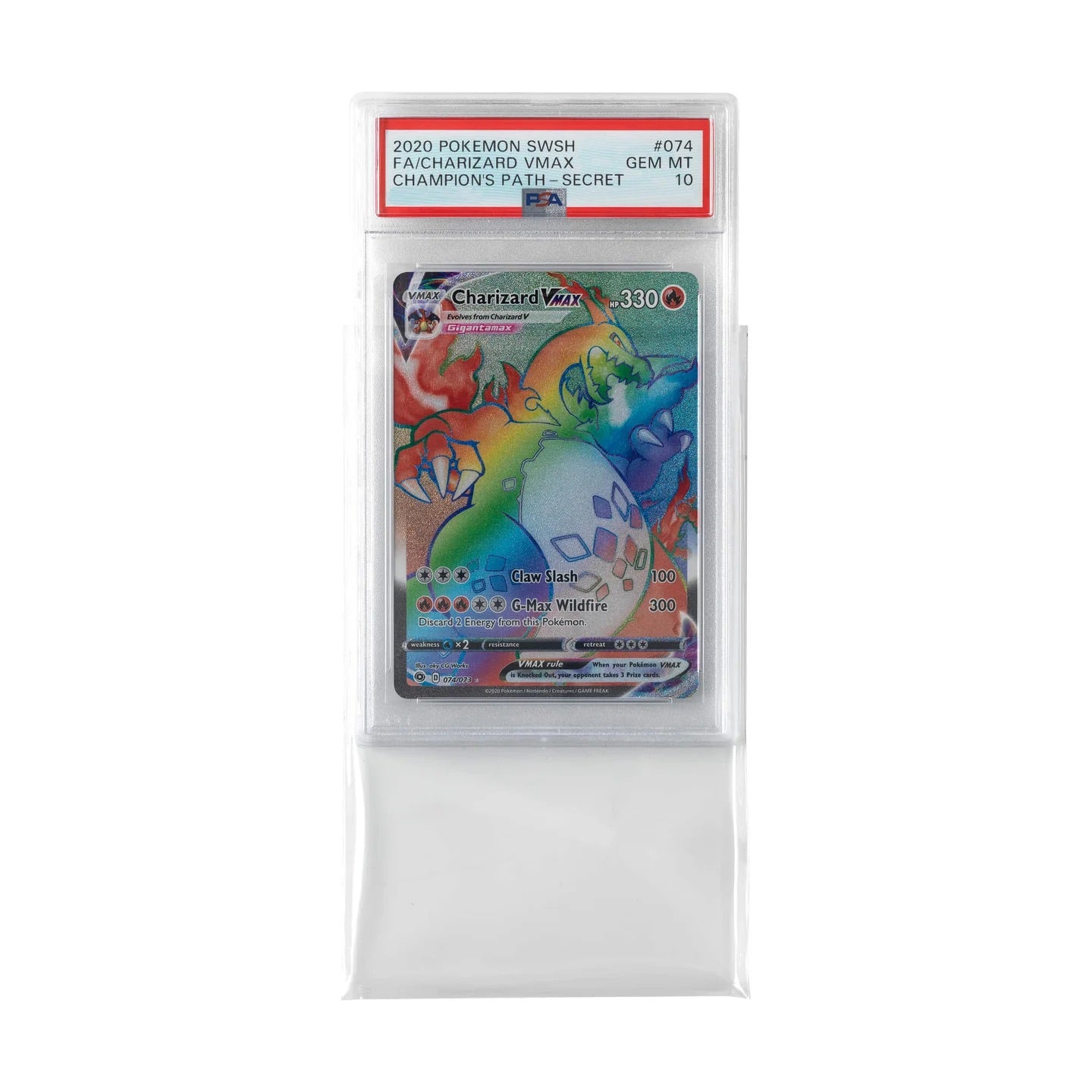 Vault X - Exact Fit PSA Slab Sleeves (100) - JET Cards