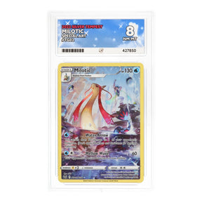 Pokemon - Sword & Shield - Silver Tempest - Milotic - TG02/TG30 (ACE 8 Art Label Graded Slab) - JET Cards
