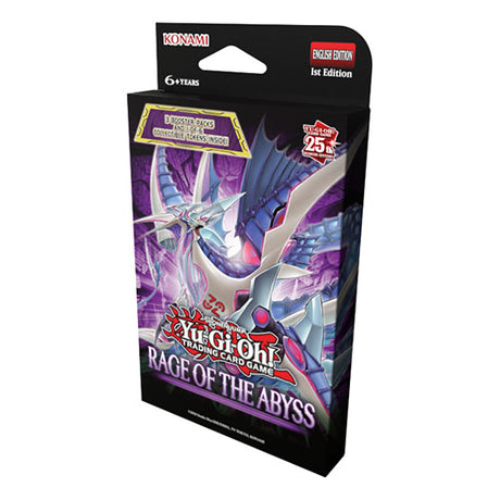 yugioh rage of the abyss booster box Sealed Case (12x boxes) American Print Evolution TCG A new monster inspired by Big Jaws bursts forth from the depths Yu-Gi-Oh! Trading Card Game Rage