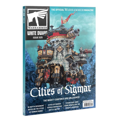 Warhammer - White Dwarf Magazine - Issue 525 - Cities of Sigmar - JET Cards