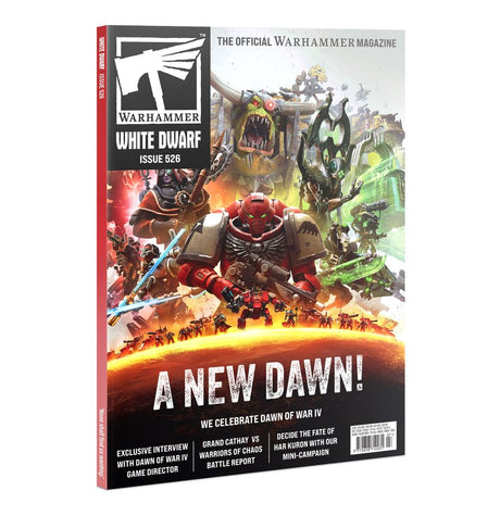 Warhammer - White Dwarf Magazine - Issue 526 - A New Dawn! - JET Cards