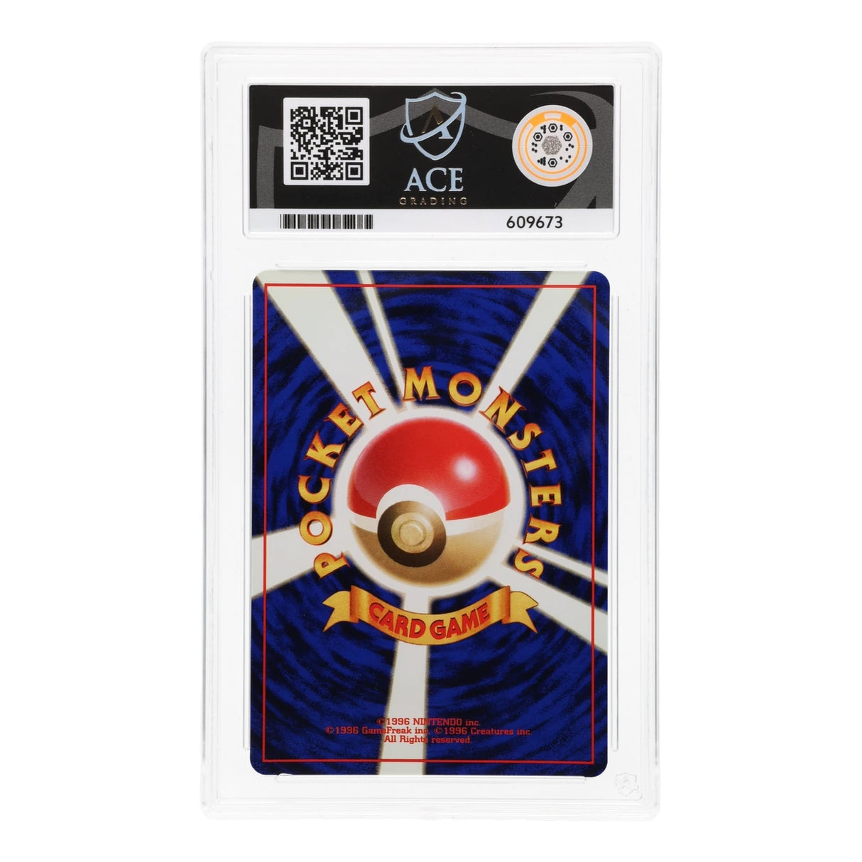 Pokemon - Neo - Premium File - Meganium - 154 (ACE 9 Art Label Graded Slab) - JET Cards