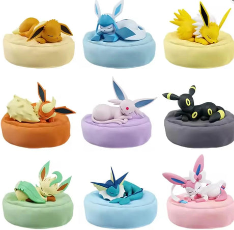 Pokemon - Holly Box - Eevee Eeveelutions Sleeping - Blind Box - JET Cards