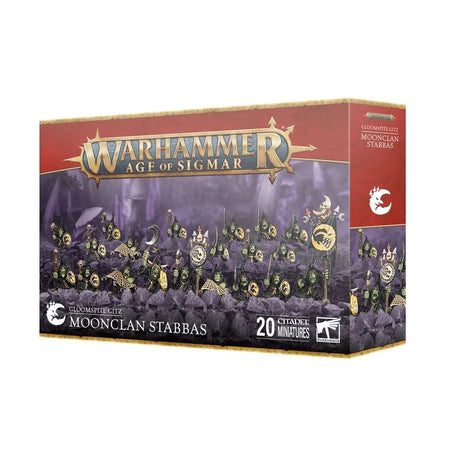Warhammer Age of Sigmar - Gloomspite Gitz - Moonclan Stabbas - JET Cards