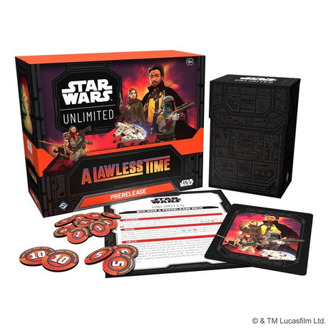Star Wars Unlimited - A Lawless Time - Pre-Release Kit - JET Cards