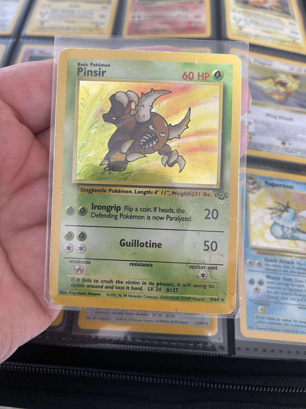 Pokemon - Complete 1999 Jungle Set - Lightly Played to Moderately Played