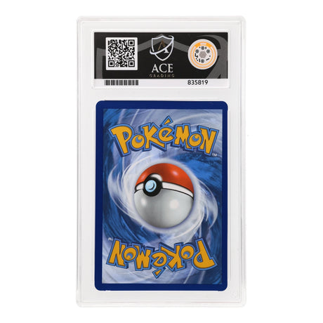 Pokemon - Scarlet & Violet - Destined Rivals - Team Rocket's Moltres ex - 229/182 (ACE 9 Art Label Graded Slab) - JET Cards