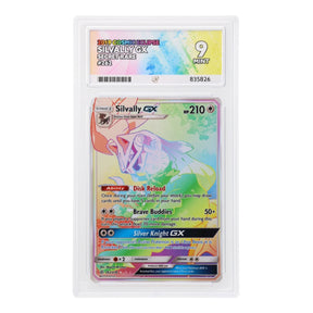 Pokemon - Sun & Moon - Cosmic Eclipse - Silvally GX - 262/236 (ACE 9 Art Label Graded Slab) - JET Cards