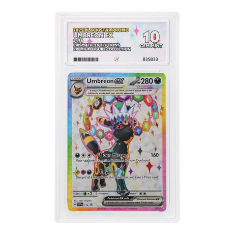 Pokemon - Black Star Promo - Umbreon ex - SVP176 (ACE 10 Art Label Graded Slab) - JET Cards